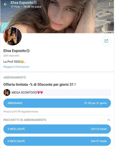 elisa esposito only fan